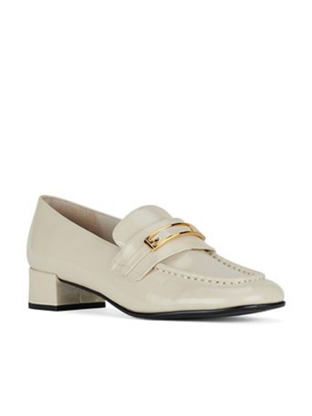 Jeffrey Campbell Book-Smart Loafer Pumps Cream Sz 9